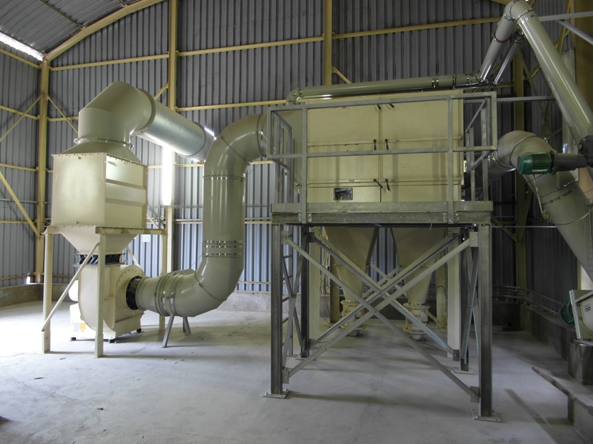 photo of case filter machinery